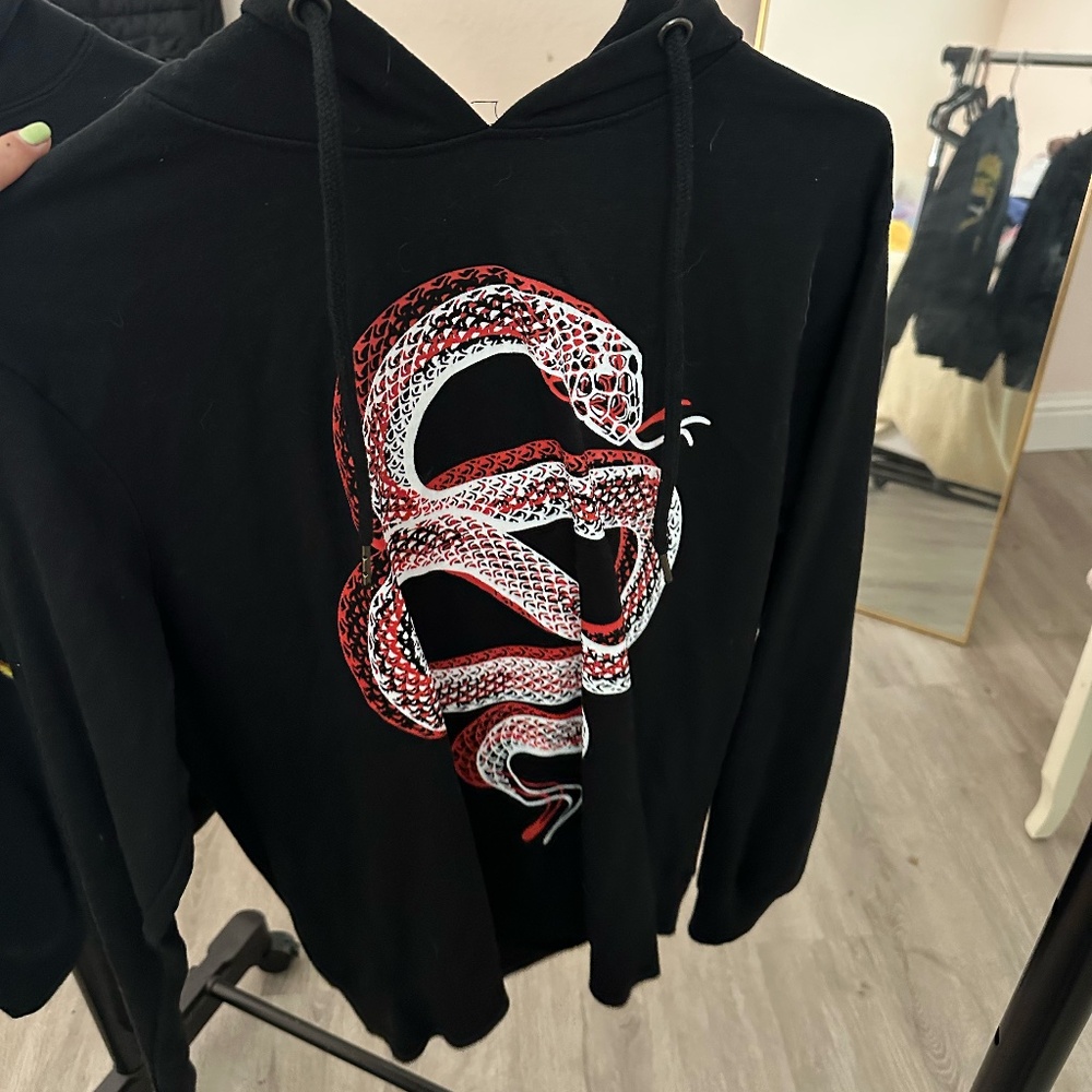 Snake Graphic Hoodie